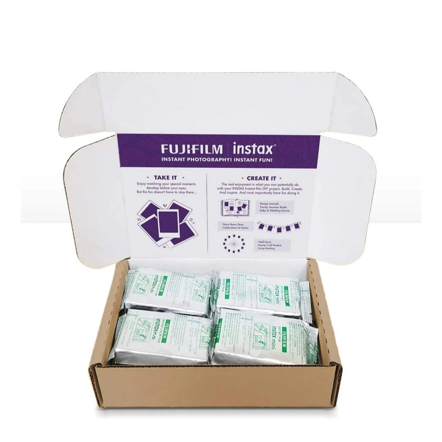 Fujifilm Instax Mini Instant Film Value Pack Bundle with 120 Photos